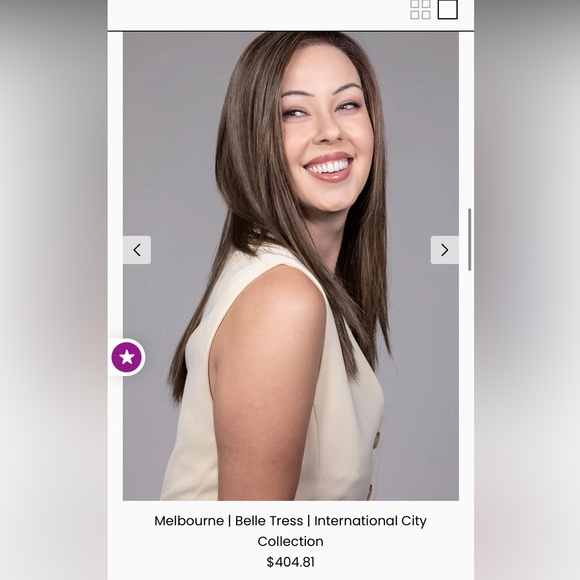 Melbourne by Belle tress new international city collection in triple chocolate - Picture 5 of 11